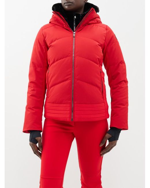 Fusalp Avery Quilted Down Hooded Ski Jacket