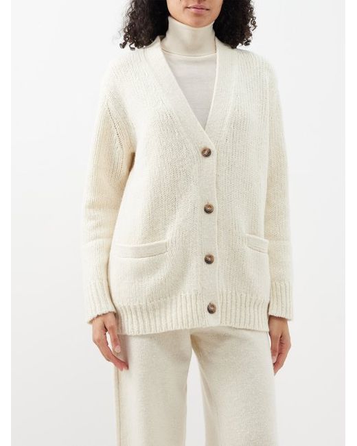 Polo Ralph Lauren Oversized Wool Rib-knit Cardigan