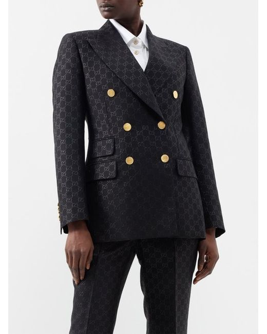 Gucci GG Wool-blend Suit Jacket