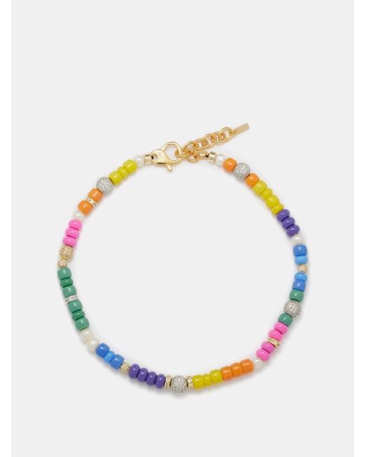 joolz by Martha Calvo Optimist Enamel And Beads Necklace