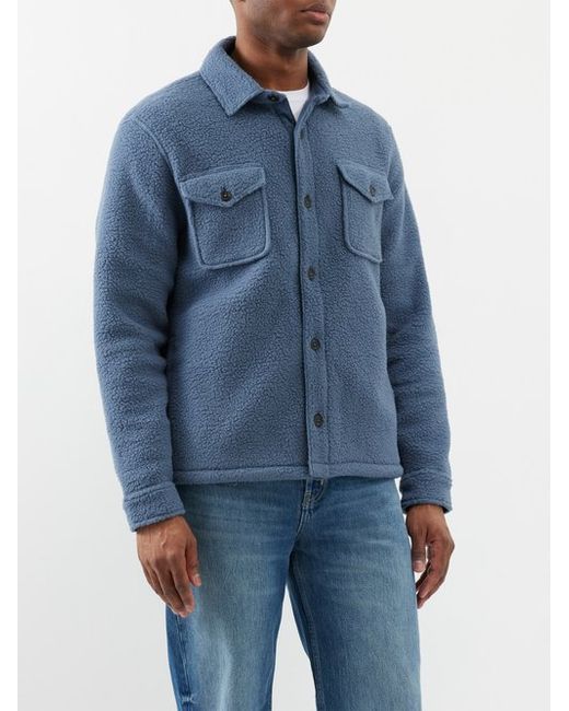 Polo Ralph Lauren Flap-pocket Pile-fleece Overshirt
