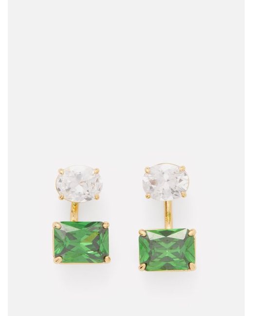 Roxanne Assoulin Emerald City Float Crystal Earrings