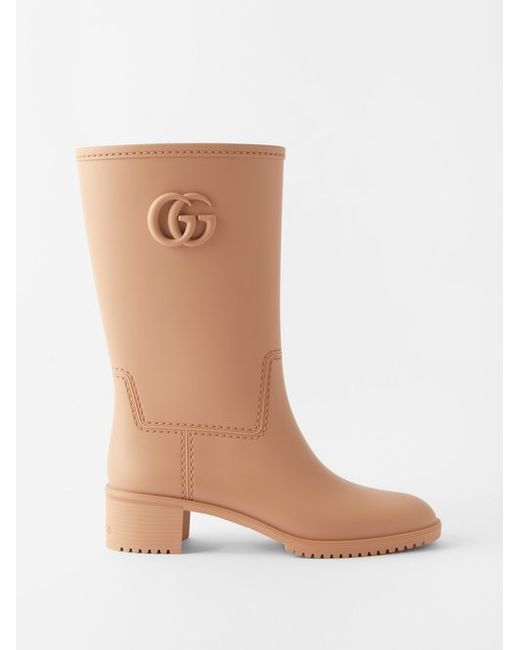 Gucci GG-marmont 35 Rubber Boots