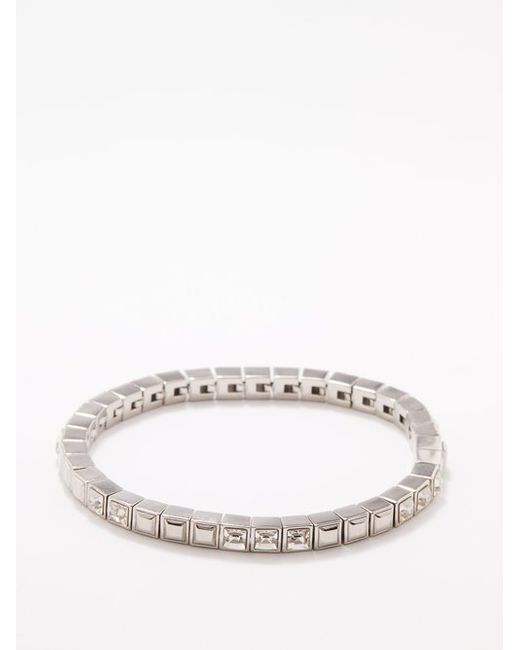 Saint Laurent Crystal-embellished Tennis Bracelet