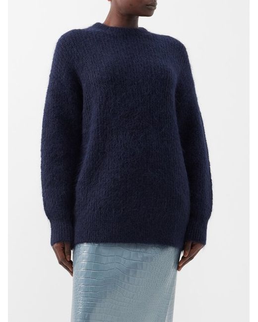16Arlington Sephia Alpaca-blend Crew-neck Sweater