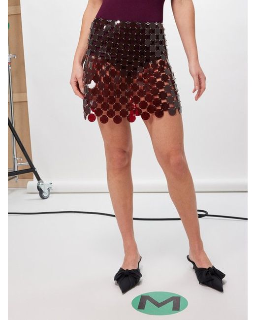 Rabanne Chainmail Mini Skirt