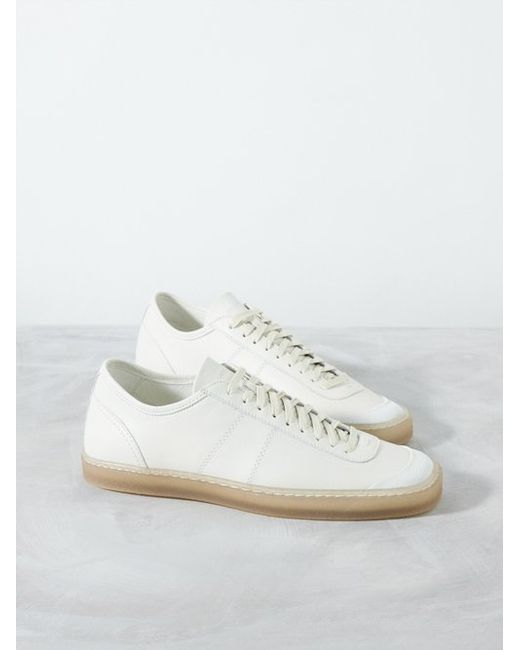 Lemaire Linoleum Low-top Leather Trainers