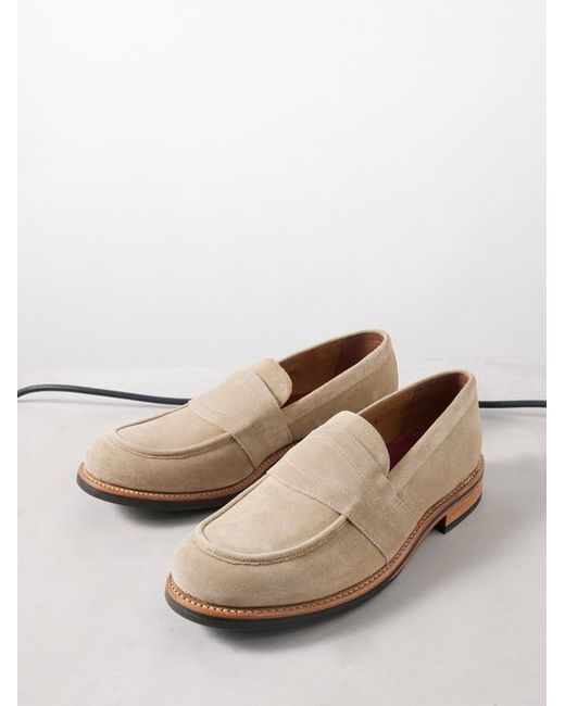 Grenson Ernie Suede Loafers