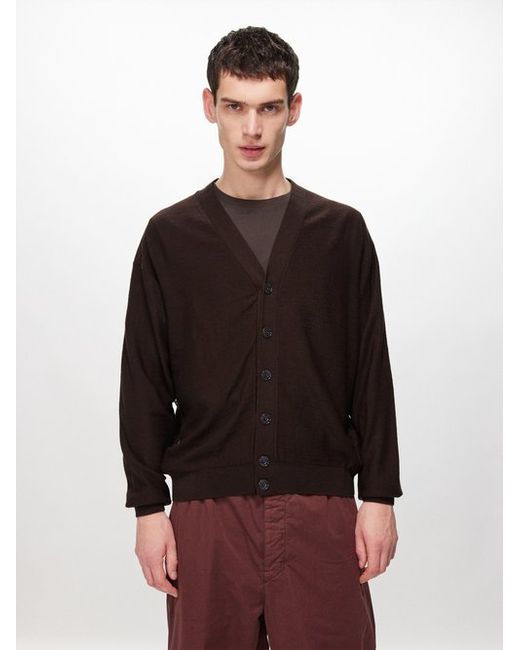 Lemaire Twisted Wool-blend Cardigan