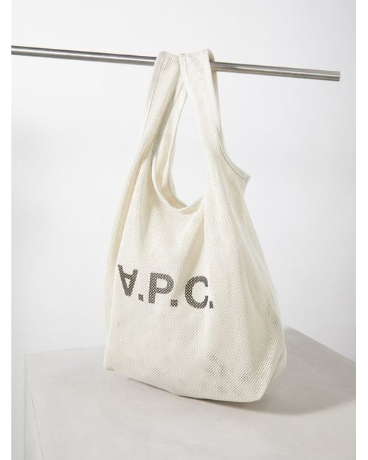 A.P.C. . Rebound Vpc Mesh Tote Bag