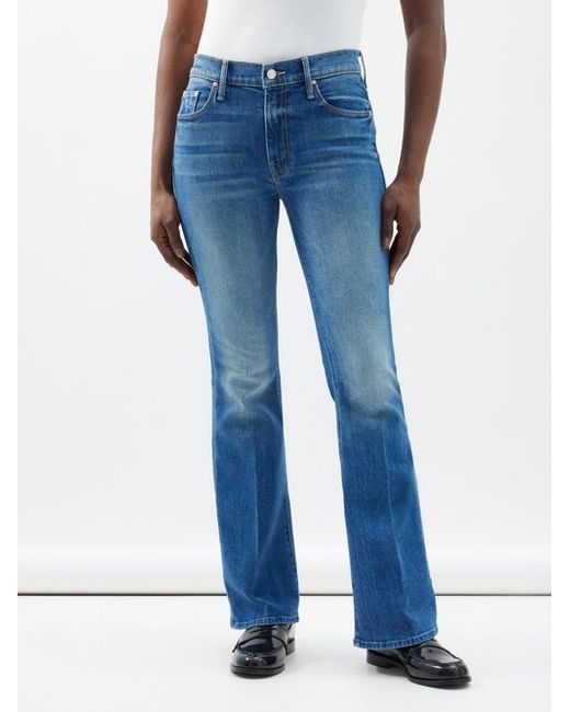 Mother The Weekender Flared-leg Jeans