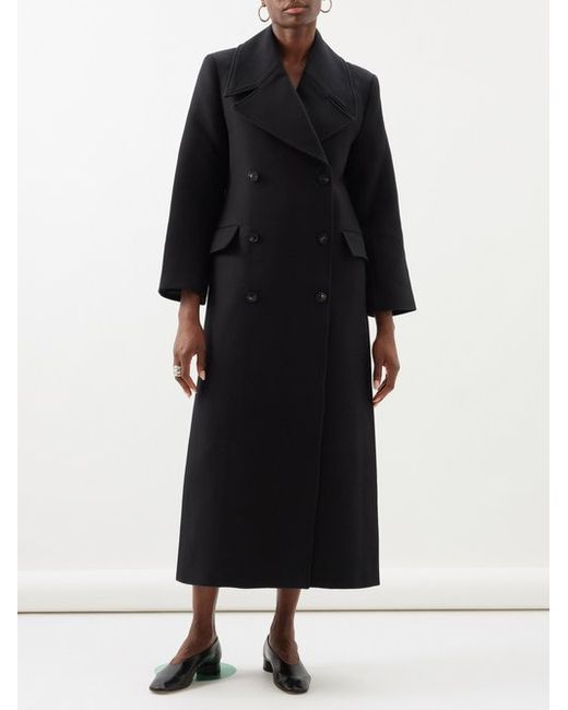 Co Double-breasted Cotton Coat