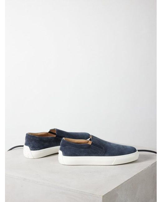Tod's Cassetta Suede Loafers