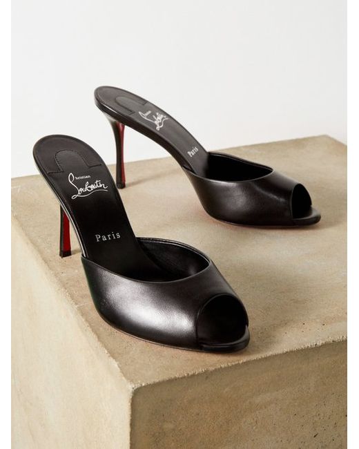 Christian Louboutin Me Dolly 85 Leather Mules