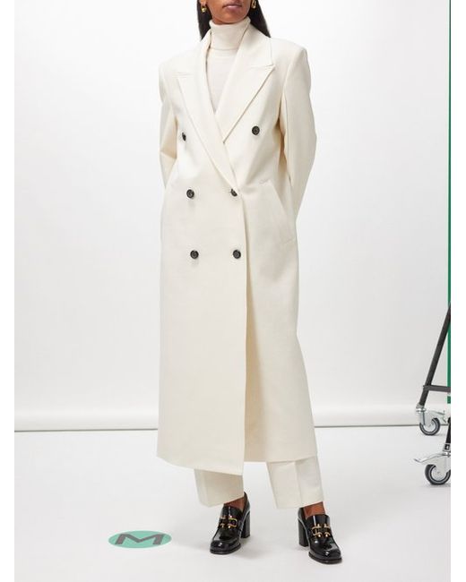 Róhe Double-breasted Twill Coat