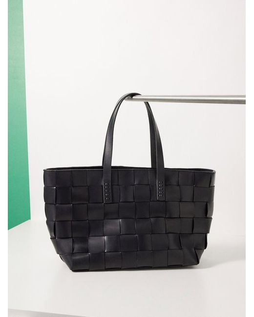 Dragon Diffusion Japan Box-weave Leather Tote Bag