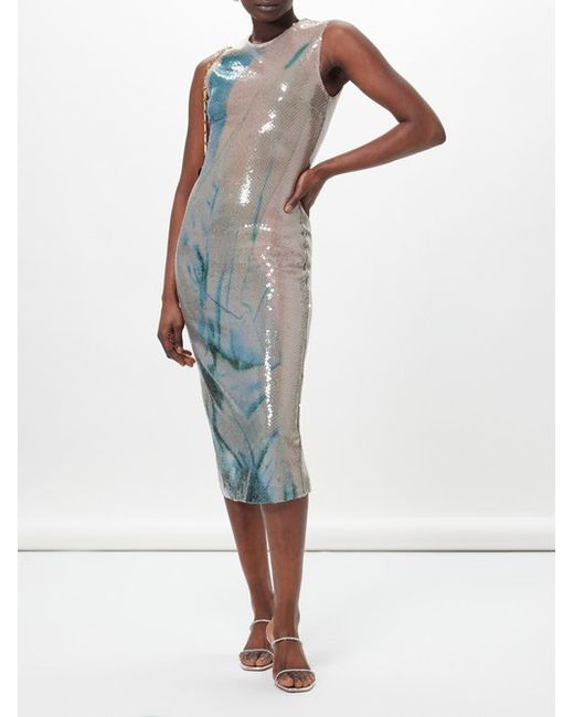 16Arlington Aveo Sequin-embellished Midi Dress