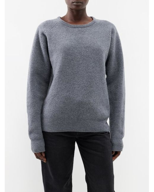 Totême Raglan-sleeve Wool-blend Sweater