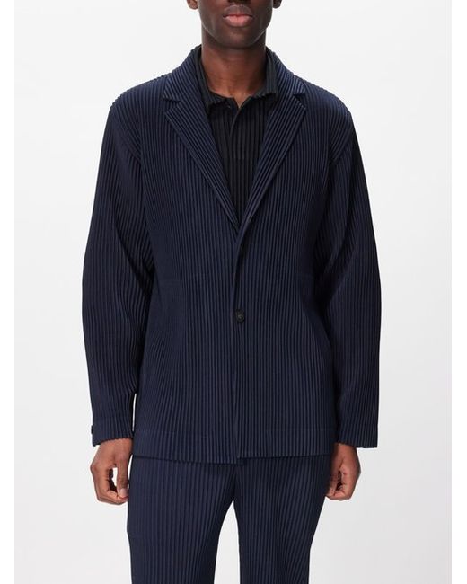 Homme Pliss Issey Miyake Technical-pleated Jacket