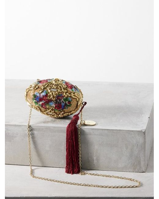 Judith Leiber Anniversary 1970s Crystal-embellished Clutch Bag
