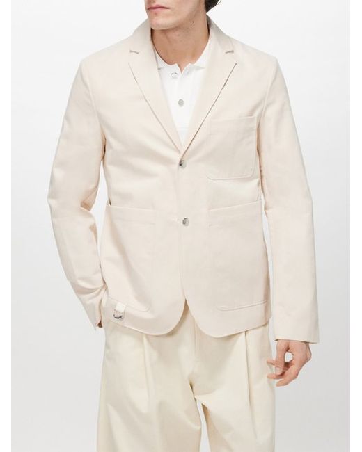 Jacquemus Single-breasted Cotton-blend Twill Suit Jacket