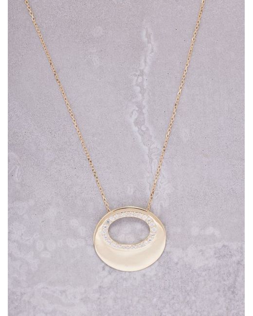 Pascale Monvoisin Gigi Sapphire 9kt Gold Necklace