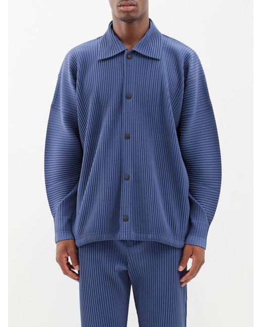 Homme Pliss Issey Miyake Technical-pleated Shirt