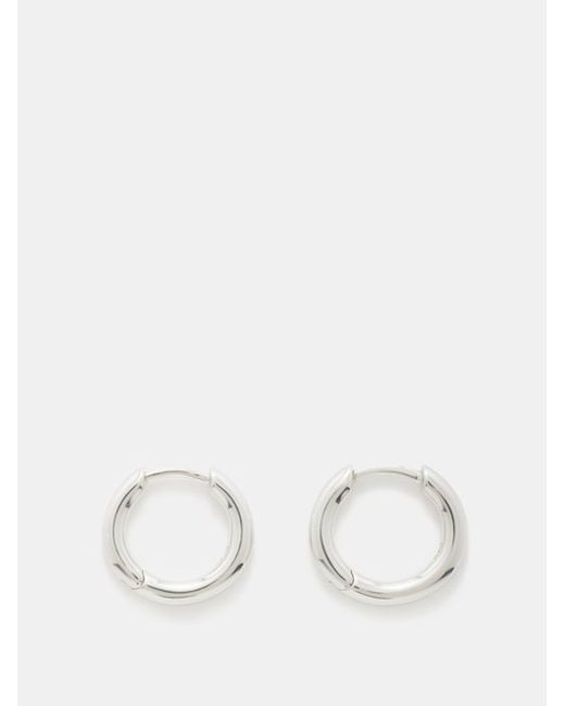 Tom Wood Classic Small Sterling Earrings