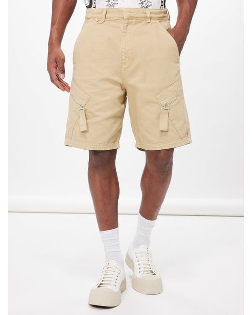 Jacquemus Cargo-pocket Cotton-canvas Shorts