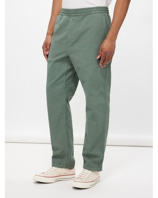 Carhartt Wip Flint Organic Cotton-twill Trousers