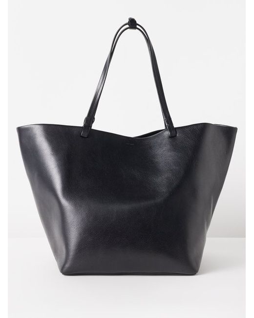 The Row Xl Park Leather Tote Bag