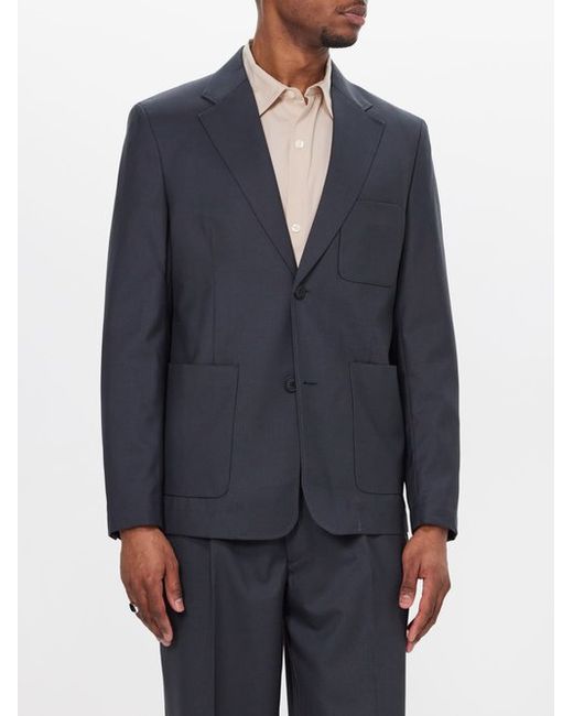 mfpen Patch-pocket Wool Suit Jacket