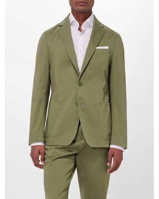 Boss Hanry Cotton-blend Suit Jacket 44 EU/IT