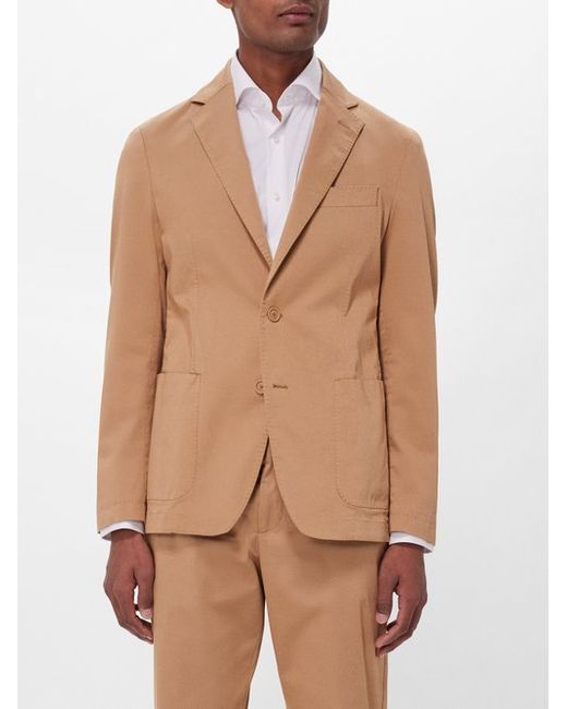Boss Hanry Cotton-blend Suit Jacket 44 EU/IT