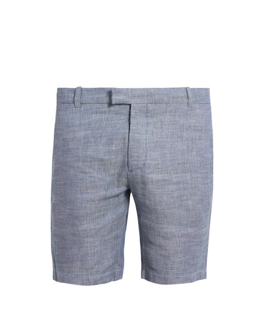 Frescobol Carioca Tailo linen and cotton-blend shorts