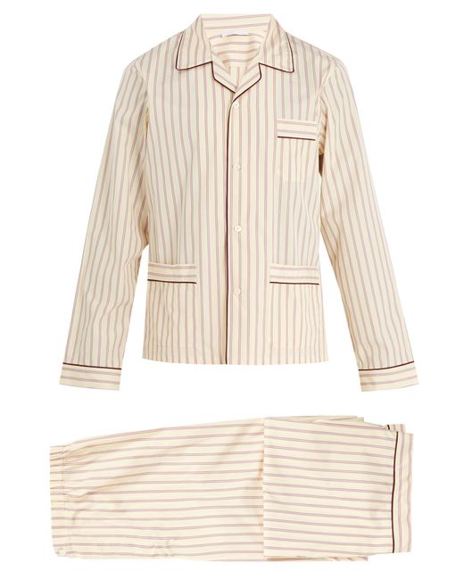 Prada Striped cotton pyjama set