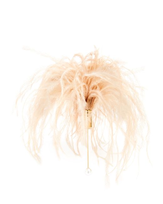 Hillier Bartley Feather brooch
