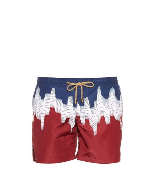 Thorsun Ombre-print swim shorts