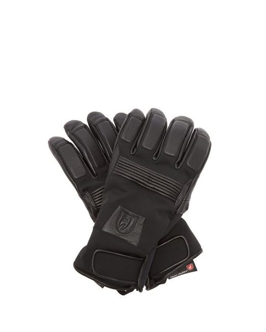 Toni Sailer Dane Leather Trimmed Ski Gloves