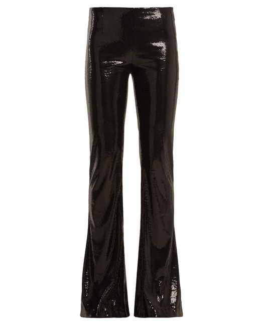 Galvan Galaxy sequin flared trousers