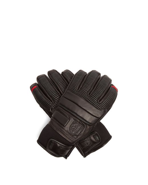 Toni Sailer Jesse fleece-lined leather gloves