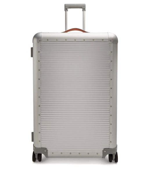 Fabbrica Pelletterie Milano Bank Spinner 76 Aluminium Suitcase