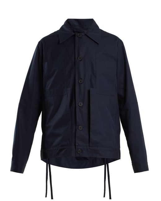 Craig Green Spread-collar cotton jacket