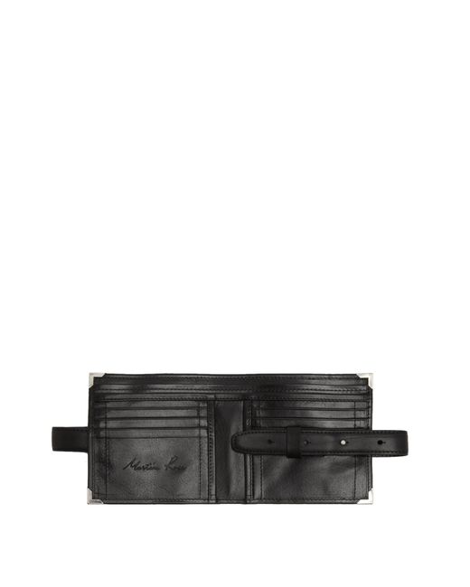 Martine Rose Leather wallet belt