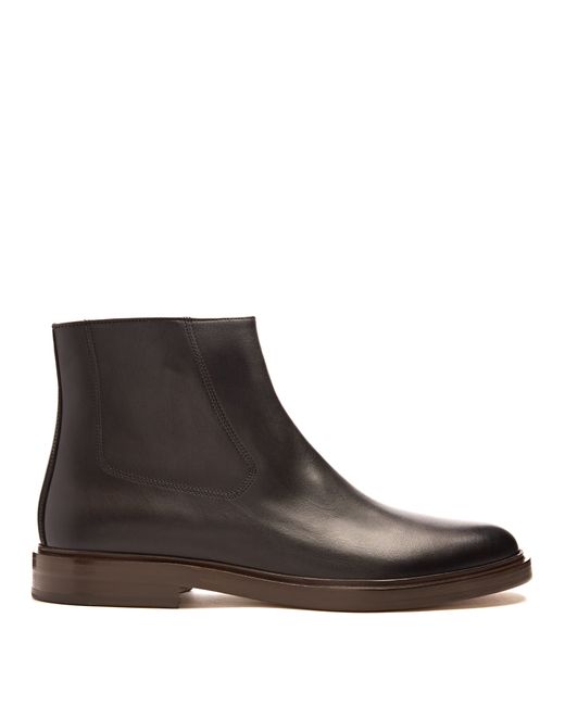 A.P.C. Leonard leather ankle boots