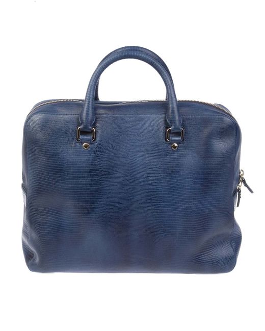 Orciani LEATHER BRIEFCASE