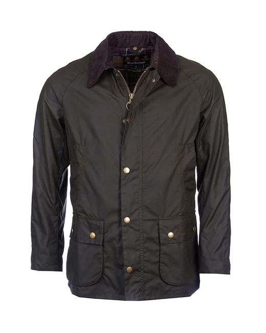 Barbour Ashby Wax Jacket Olive Colour S