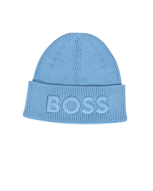 BOSS Accessories Boss Afox Beanie Hat Open 1