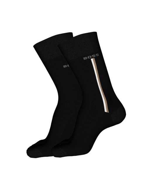 BOSS Accessories Boss 2pack Rs Iconic Socks 6-8 39-42