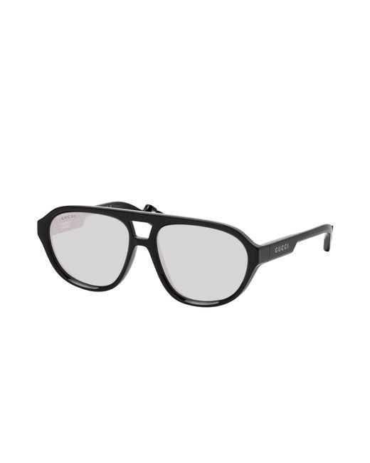 Gucci GG 1239S 002 AVIATOR Sunglasses MALE
